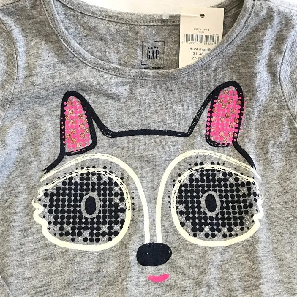 🆕 Baby girl GAP long sleeve shirt